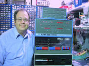 Josh Bendason with his working Altair 8800